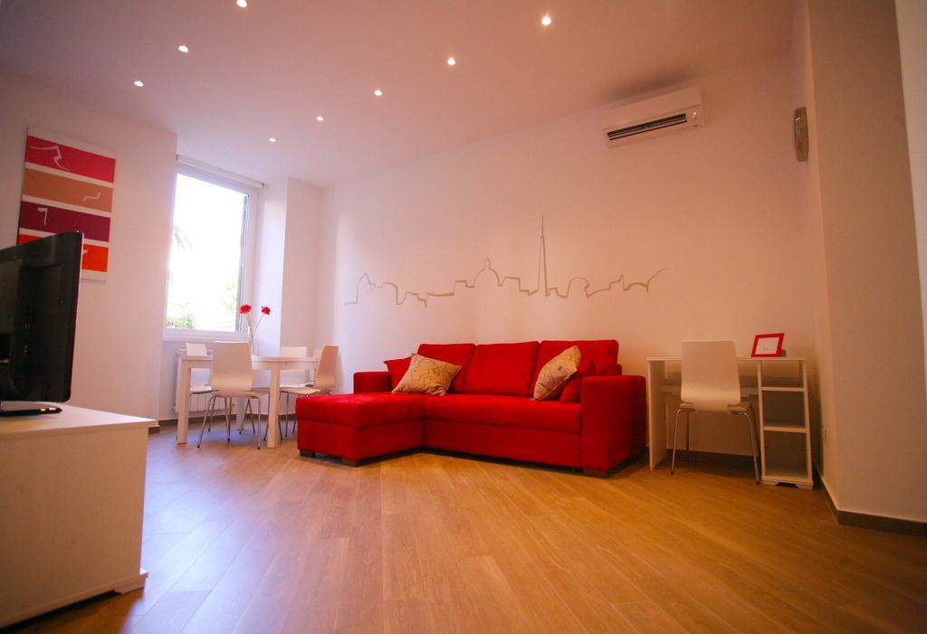 Ferienwohnung Red Flat In Rom Zimmer foto