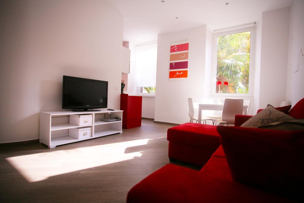 Ferienwohnung Red Flat In Rom Zimmer foto